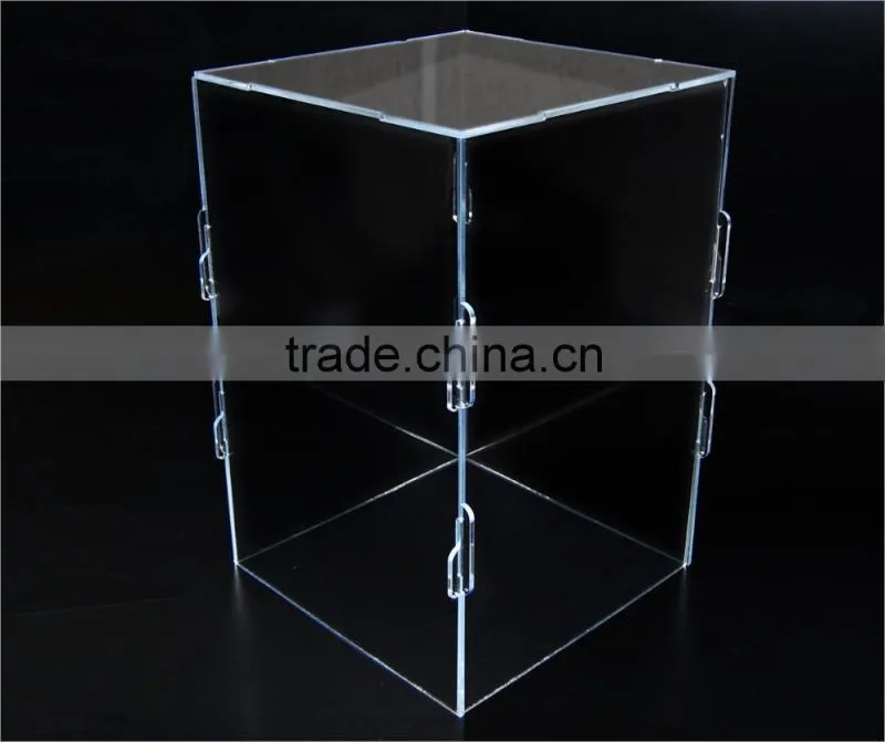 Transparent desktop football acrylic display case
