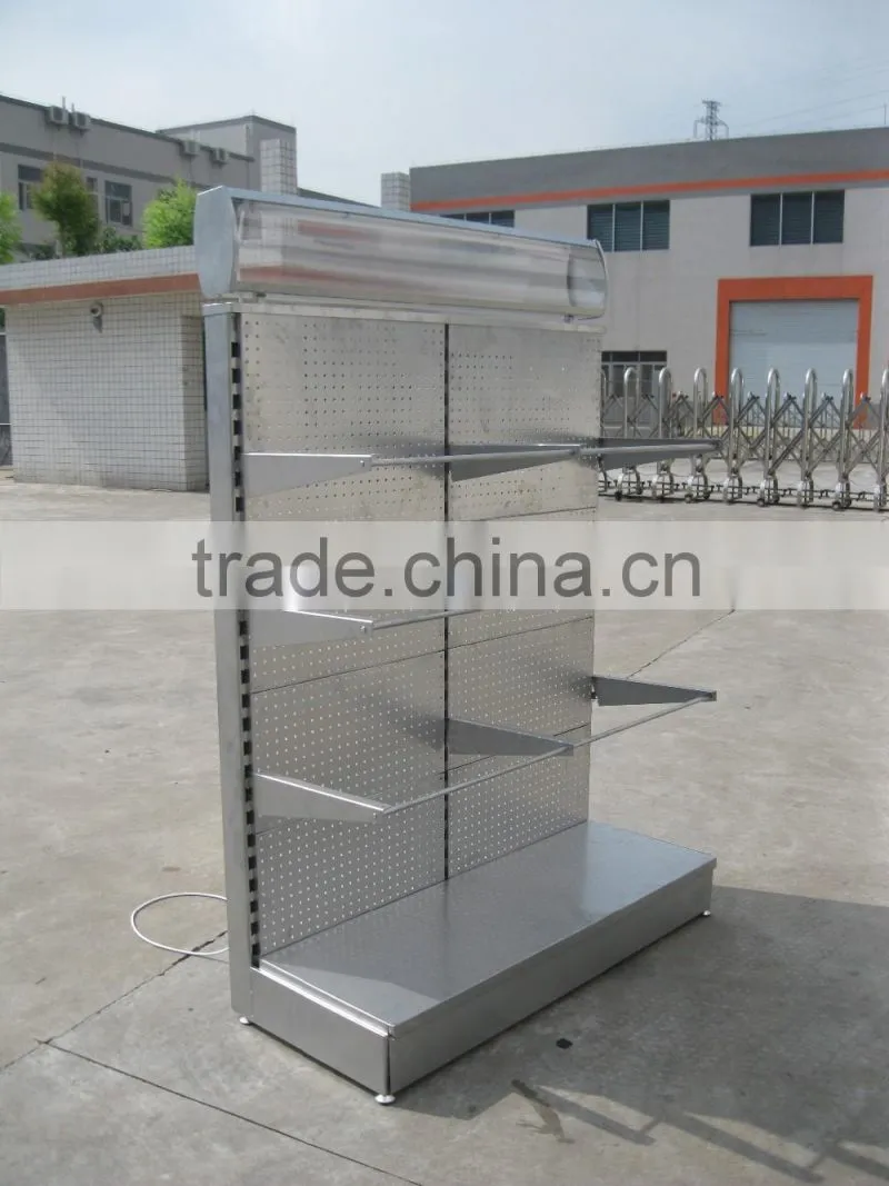Retail store promotion advertising power tools display stand