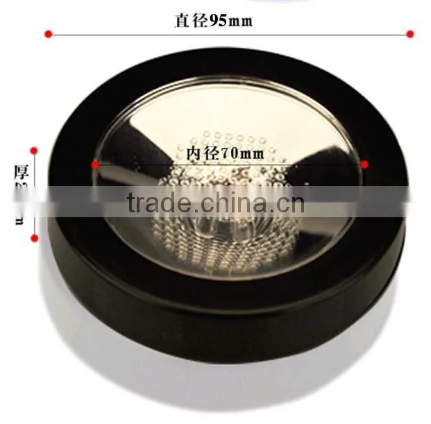 Customized Round Glass Coaster LED Light Plastic Beer Glass Coaster