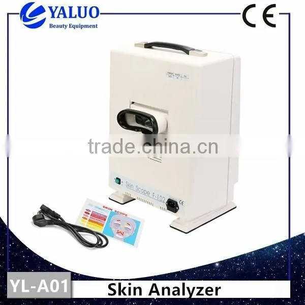 Popular Shape Skin analyzer scanner Facial Beauty machine with ce