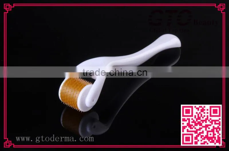 GTO200 titanium needles micro needle derma roller 200 for acne removal
