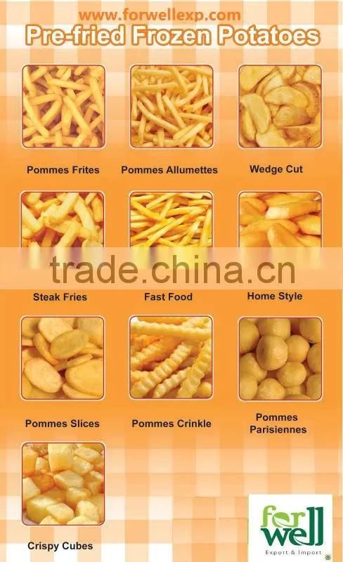 Potato Type and Frozen Style Frozen french fries