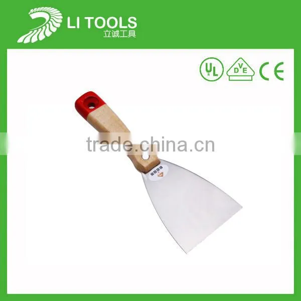 hot selling wood handle plastic construction putty knife