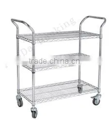 CW-15 chrome wire shelving