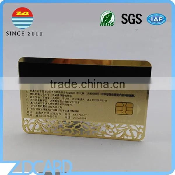 High Class Hico Loco Magnetic Stripe Metal Membership Card