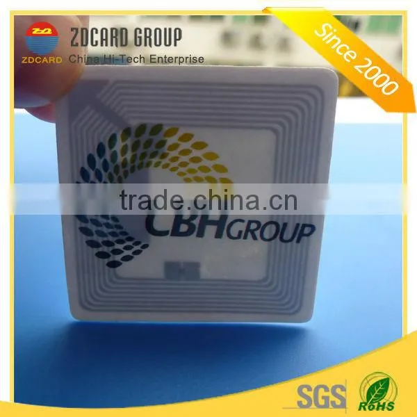Logo Printable Adhesive rfid paper tags