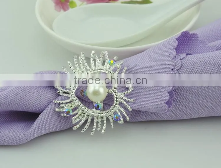 NR026 bulk wholesale jeweled napkin ring