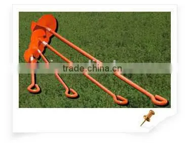 earth anchor rod with screw bolt welding and stamping anchor parts