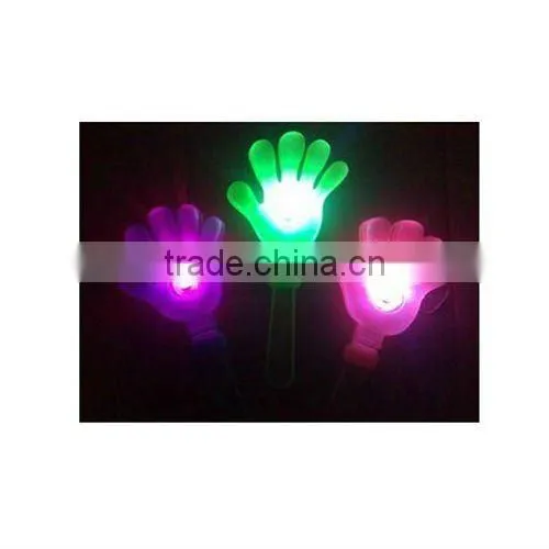LED flashing hand clap,flashing light up novelty toy clapping pat