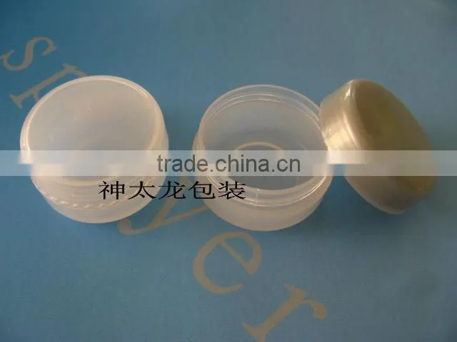 Round Cosmetic cream jars for cosmetic packaging