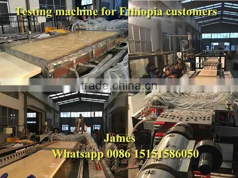 Hot sale WPC panel machine