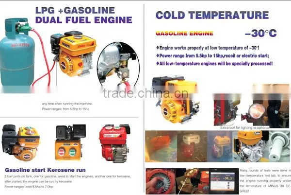 small gasoline centrifugal clutch engine 170f