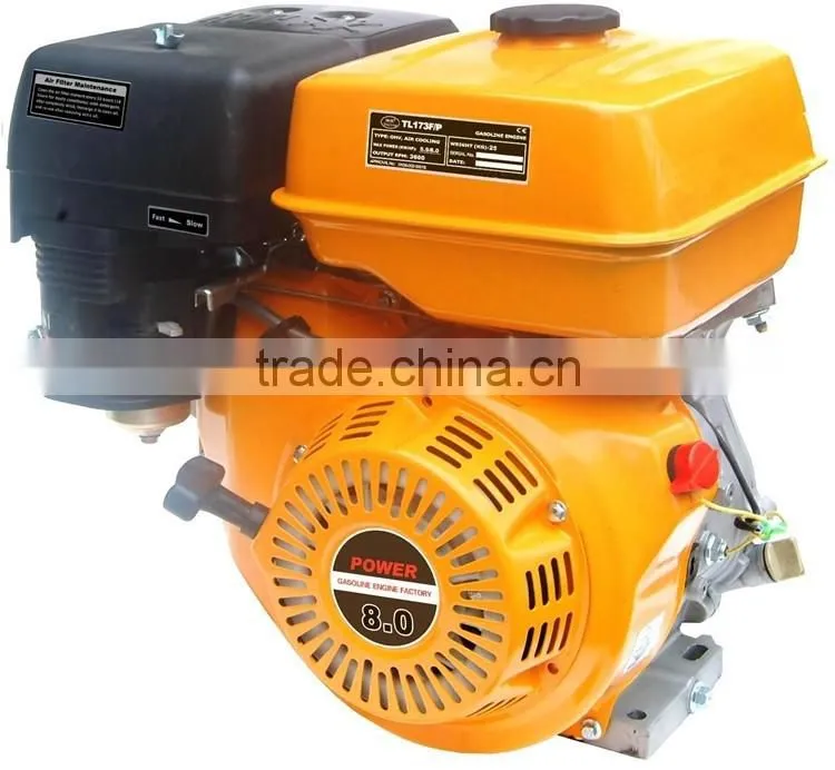 Chinese 177F max power 9HP gasoline engine