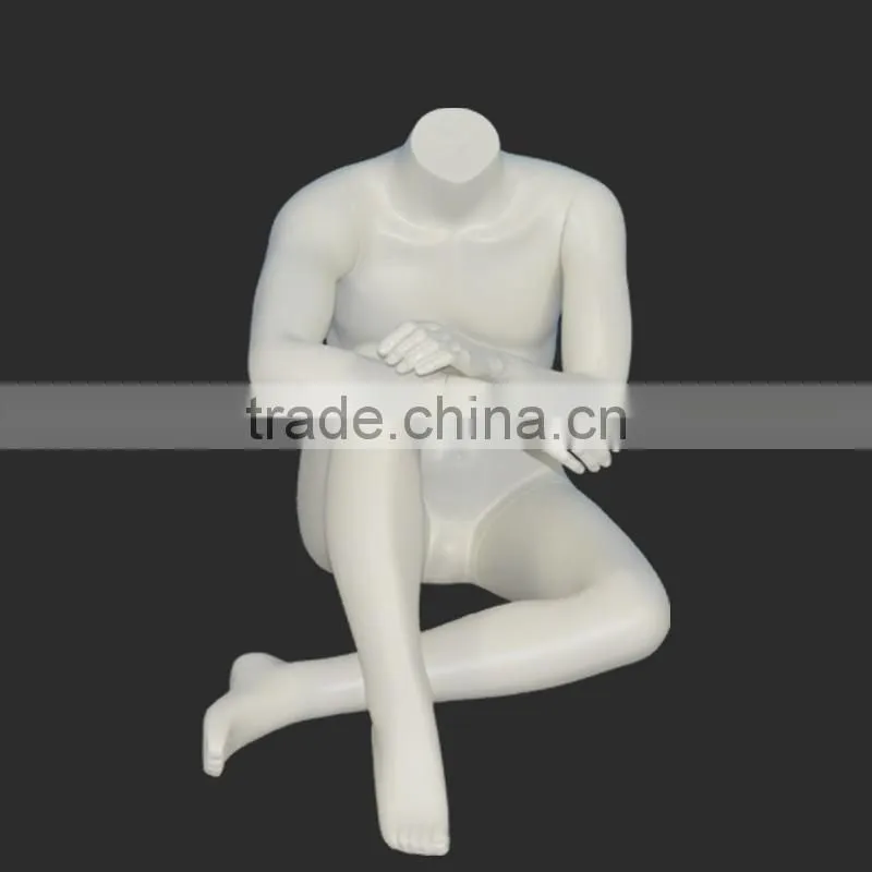 Factory price poseable headless display stand male mannequin for sale