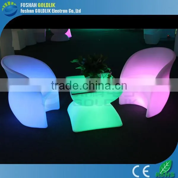 Wholesale Bar Seat Light Furniture LED Glow Chair