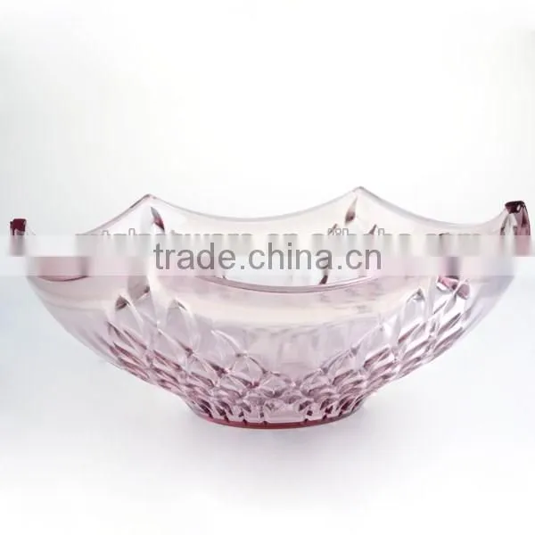 unique large salad bowls colored glass fruit bowls