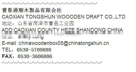 High quality walnut wooden hook for clothes or handbag