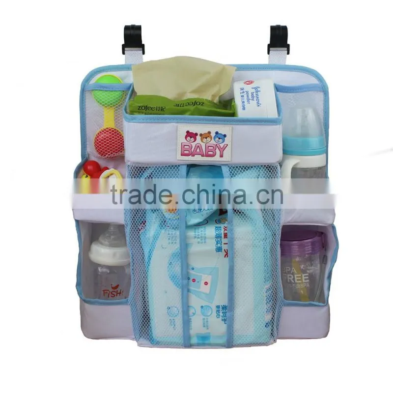 Inno-crea Portable Oxford Car Baby Hanging Storage Bag