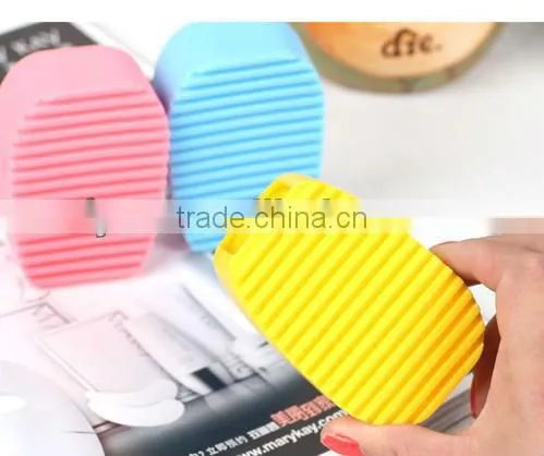 Silicone scrubbing brush silicone wash brush