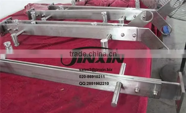 JINXIN flexible fencing fiberglass glass stairs balustrade with fashion design