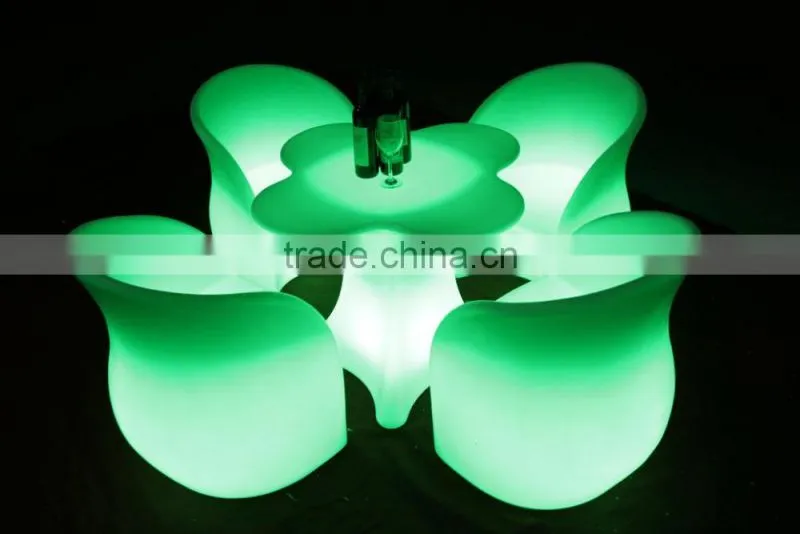 71CM high popular bar led furniture led table led chairs