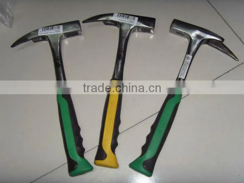 good quality TUV/GS 0.6KG one-piece roofing hammers with steel handle