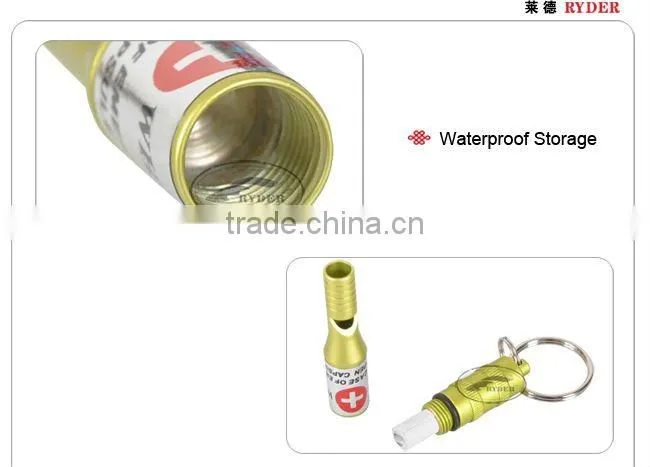 Camping Aluminum Emergency Whistle