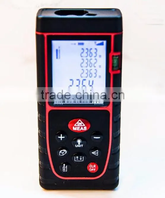 IP54 Portable LCD Display Laser Distance Detector 40m to 100m