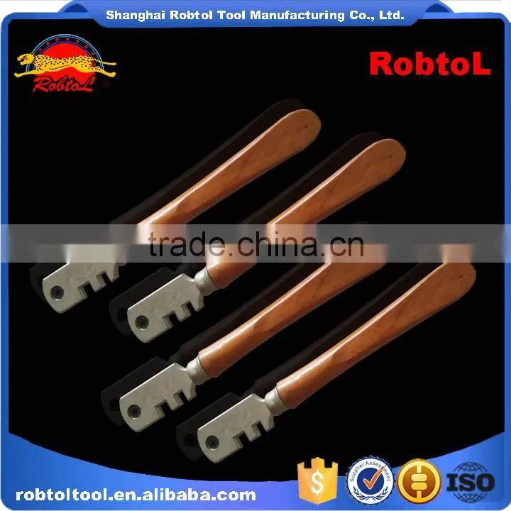 diamond glass cutter wood handle