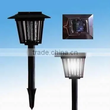 Solar Powered With Re-chargeable Batteries Mosquito Killer Lamp