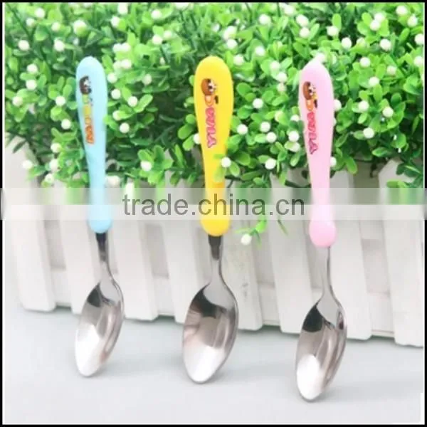 2015 hot sell candy-color food grade stailess steel fork spoon supplier in China,food grade plastic fork spoon supplier