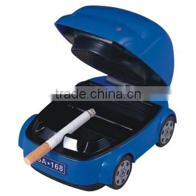 2016 new hot products Car Shaped USB Durable Model Auto Cigarette Smokeless Ashtray outdoor smokeless ashtray