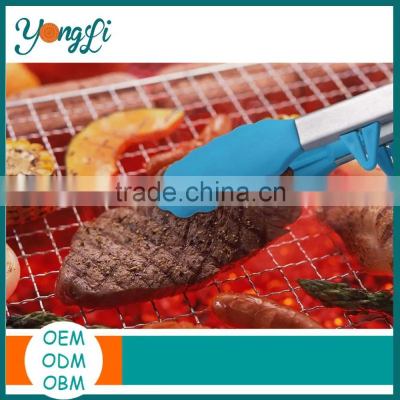 Kitchen Appliance Silicone Baking Tongs