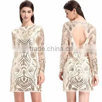 Woman Back Neck Design Chiffon Latest Fashion Image New Printed Blouse