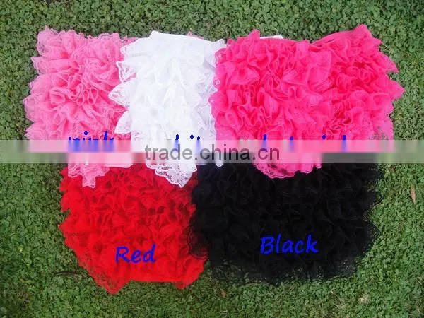 Newborn toddler ruffle infant shorts petti lace panties baby lace bloomer