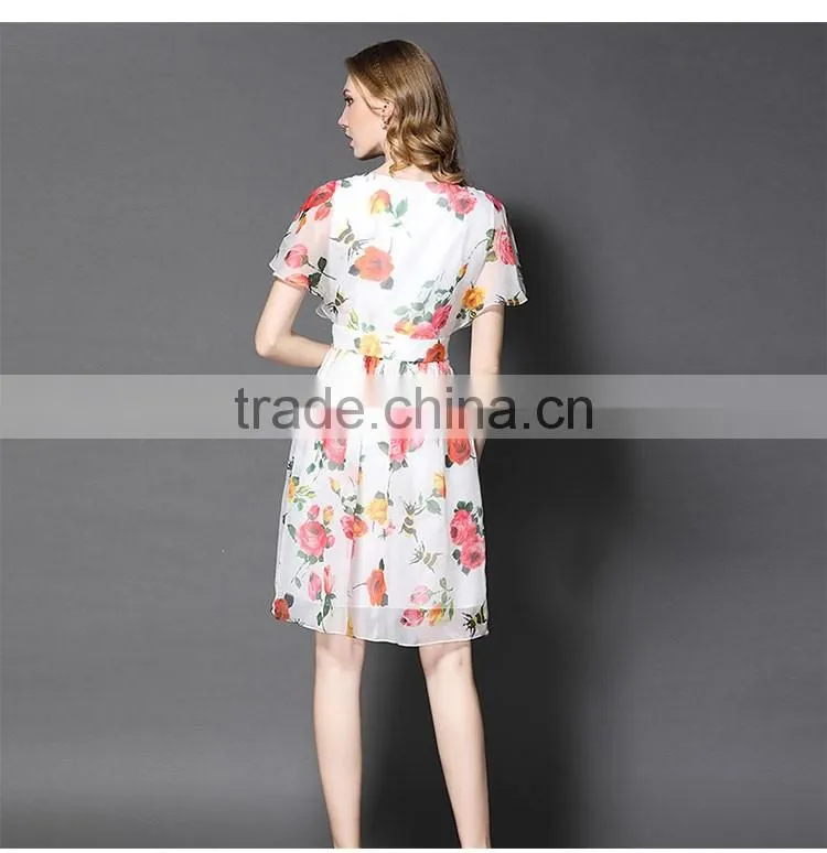 Maxnegio flower girl dress patterns with batwing sleeve casual summer dresses