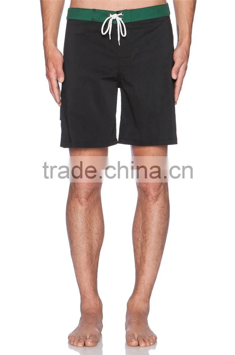Custom waterproof swimming trunks two color short swim trunks mens
