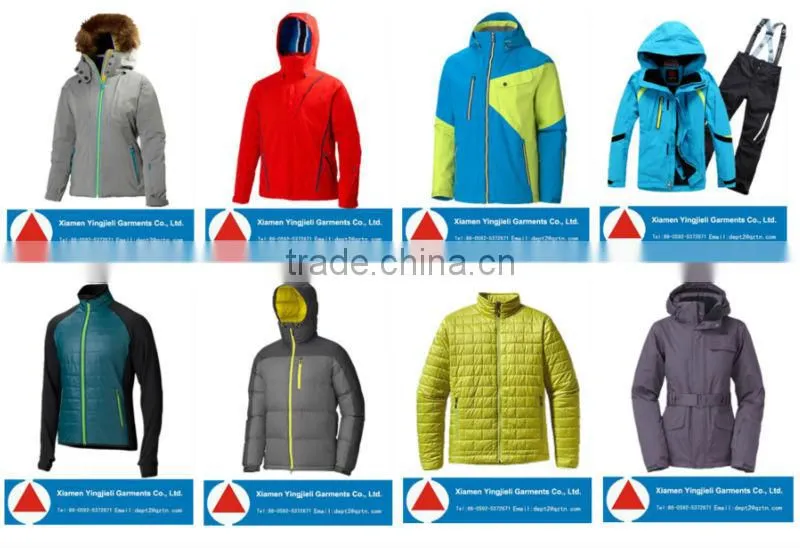 Factory price wholesale colorful ski jacket womens