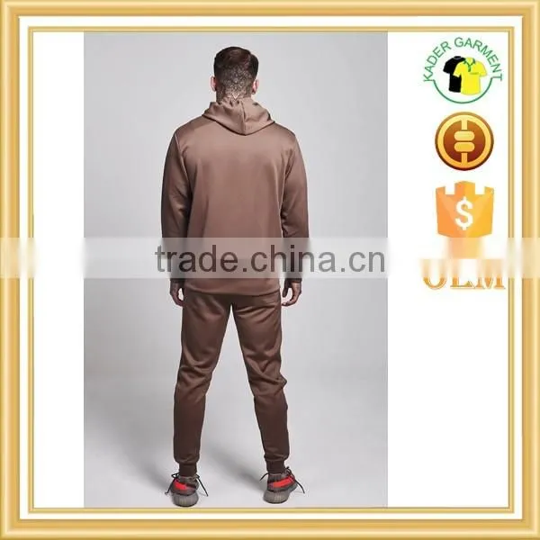 100% Poly Tricot Tracksuit Slim Fit Tracksuit Fitness Tracksuit For Men