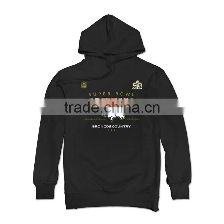 Bulk Custom Printing Design 65% Polyester 35% Cotton Fleece Mens Pullover Oversized Hoodie