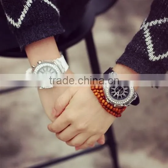 2016 Cute Couple Watch With Diamond Cheap Led Watch For Kids