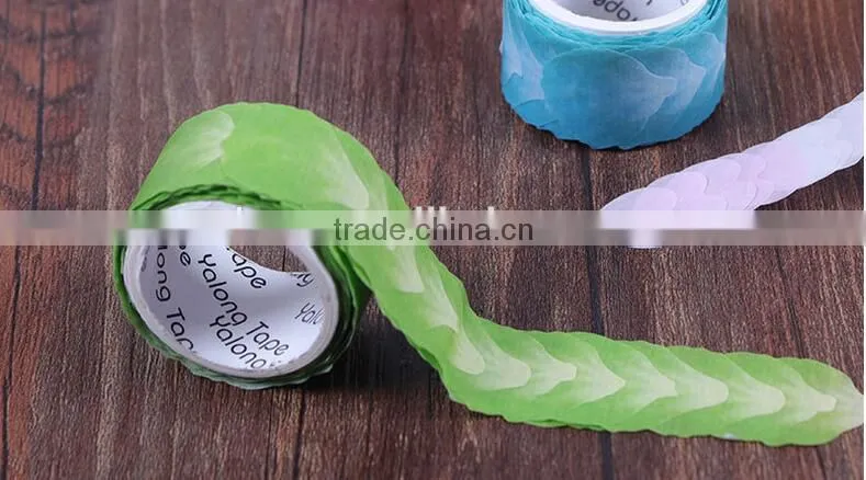 Flower Petal Washi Tape Scrapbook Sticker
