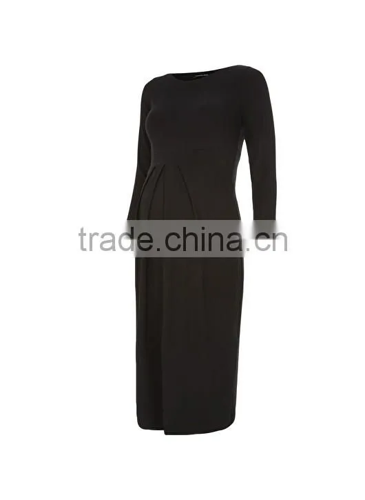 Latest stretch maternity loose designs dress for pregnant women