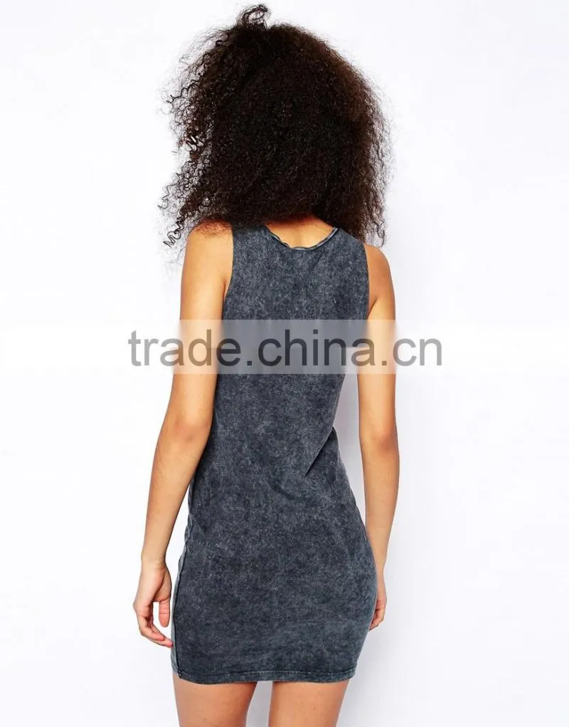 Mini Bodycon Dress with MTV Print
