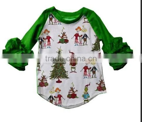 2017 spring easter day cute bunny screen print top girl clothes shirt