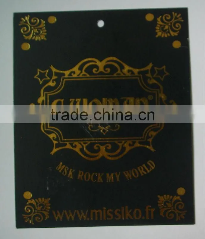 Paper hang tag