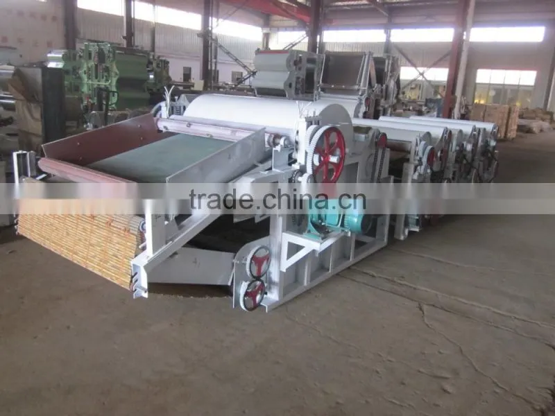 fabric waste recycling machine / Textile Cotton Yarn Fabric Waste Recycle Machine