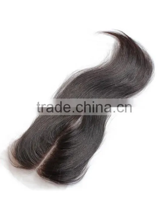 Hot sell lace closure with baby hair ,cheap lace closure