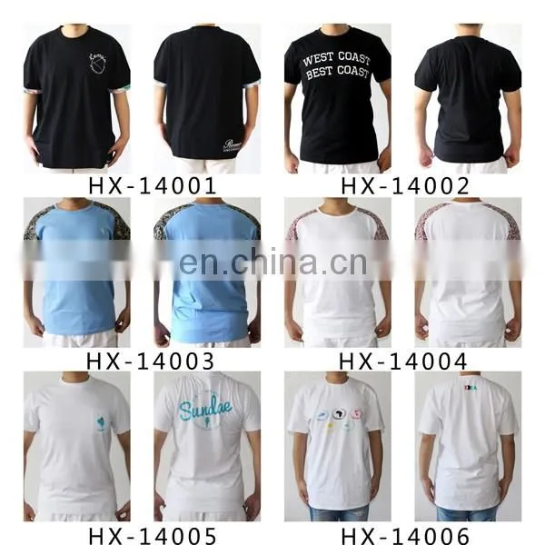 2015 Men's fine cotton t-shirts/ Blank t-shirt