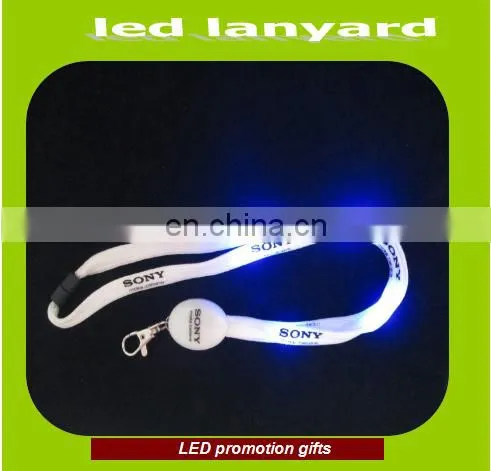 8LED flashing lanyard christmas gifts